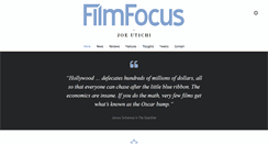 Desktop Screenshot of filmfocus.co.uk